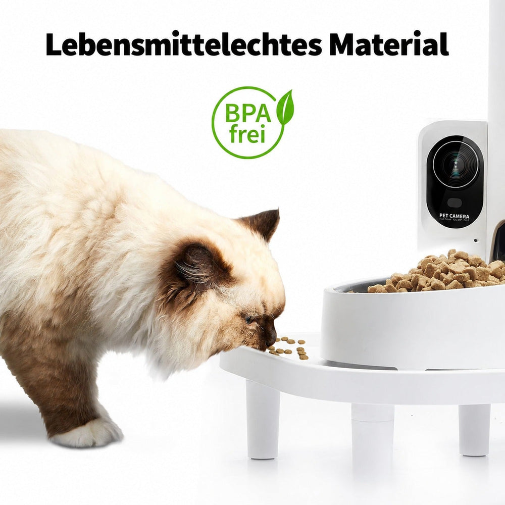 PETKIT Erhöhter Ständer für Futterautomaten PK2316, Weiß - petkit-6975069303680-05.jpg