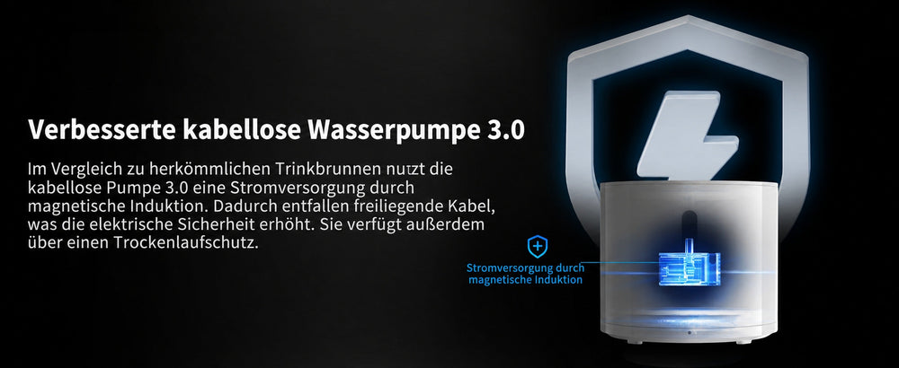 PETKIT EverSweet Solo 2 Trinkbrunnen, 2 L, kabellose Pumpe, Filter 3.0, App-Steuerung, weiß - petkit-6973293808896-10.webp