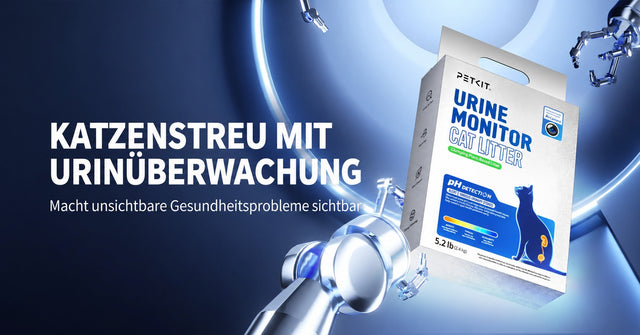 PETKIT Urine Monitor Tofu-Katzenstreu PKCL10 mit pH-Indikator, klumpend, staubarm, 4 Beutel à 2,4 kg - petkit-6975069306803-02.webp