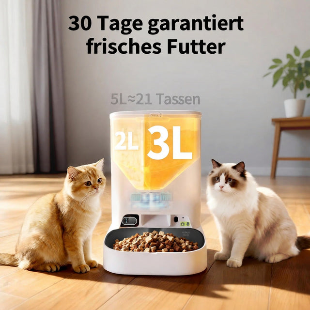 PETKIT YumShare Dual-Hopper 2 Futterautomat mit KI-Kamera, 5 L Doppelbehälter, WLAN 2,4/5 GHz - petkit-6975069307596-11.jpg
