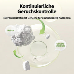 PETKIT Natur-Katzenstreu PKCL11 aus Tofu und Maniok mit Natron, klumpend, staubarm, 4 Beutel à 2,4 kg - petkit-6975069306063-09.jpg