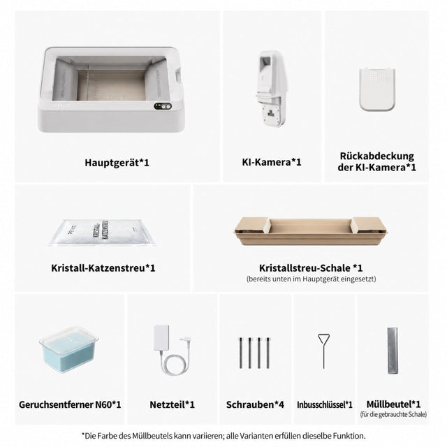 PETKIT Purobot Crystal Duo offene selbstreinigende Katzentoilette P9905 mit KI-Kamera, Weiß - petkit-6975069307244-05.jpg