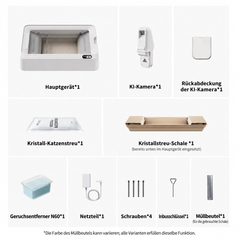 PETKIT Purobot Crystal Duo offene selbstreinigende Katzentoilette P9905 mit KI-Kamera, Weiß - petkit-6975069307244-05.jpg