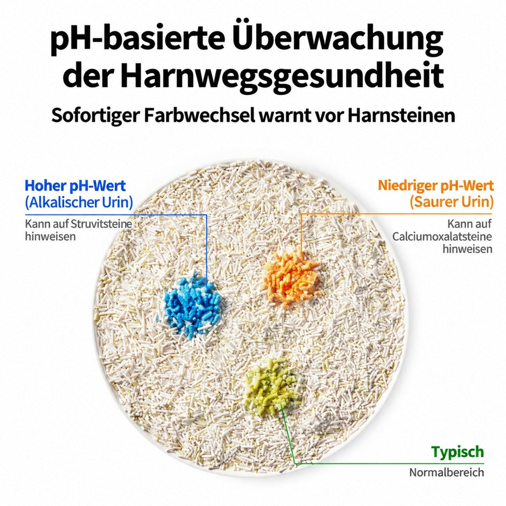 PETKIT Urine Monitor Tofu-Katzenstreu PKCL10 mit pH-Indikator, klumpend, staubarm, 4 Beutel à 2,4 kg - petkit-6975069306803-03.jpg