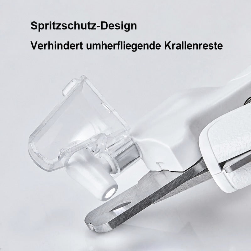 PETKIT LED Krallenschere für Katzen und Hunde mit LED-Licht, Splitterschutz und integrierter Nagelfeile, Weiß - petkit-6973293800807-05.jpg