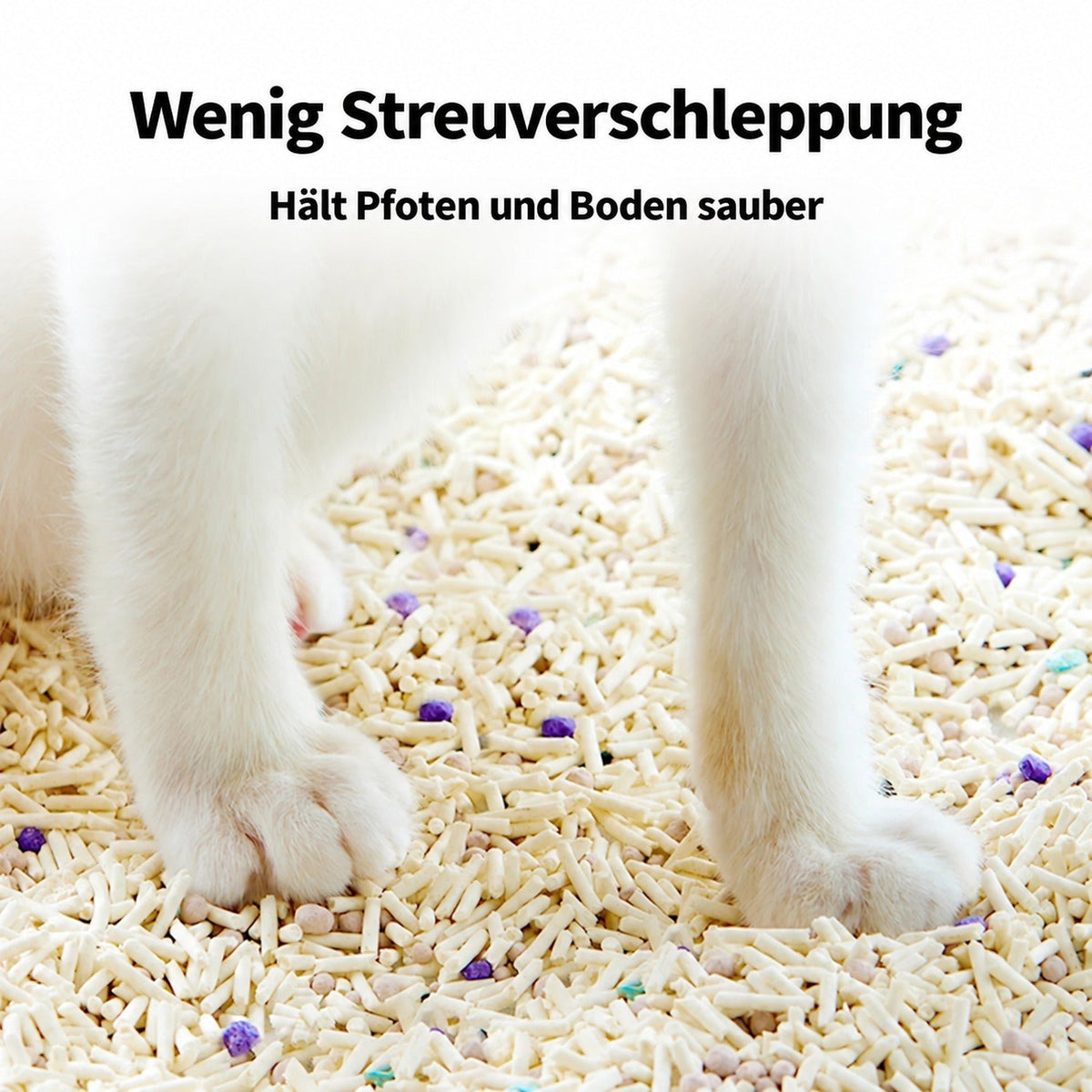 PETKIT Clump+ Tofu-Mischstreu PKCL12 mit Aktivkohle und Zeolith, klumpend, staubarm, 3 Beutel à 2,4 kg - petkit-6973293808971-11.jpg