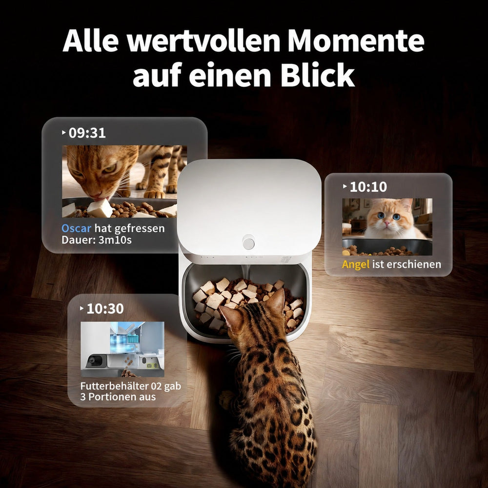 PETKIT YumShare Dual-Hopper 2 Futterautomat mit KI-Kamera, 5 L Doppelbehälter, WLAN 2,4/5 GHz - petkit-6975069307596-08.webp