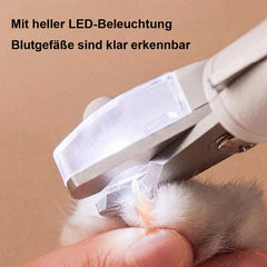 PETKIT LED Krallenschere für Katzen und Hunde mit LED-Licht, Splitterschutz und integrierter Nagelfeile, Weiß - petkit-6973293800807-04.jpg