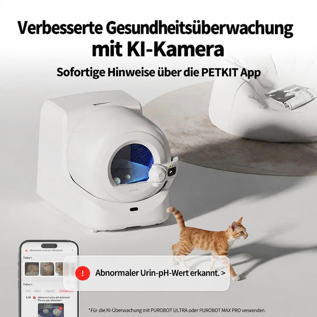 PETKIT Urine Monitor Tofu-Katzenstreu PKCL10 mit pH-Indikator, klumpend, staubarm, 4 Beutel à 2,4 kg - petkit-6975069306803-04.jpg