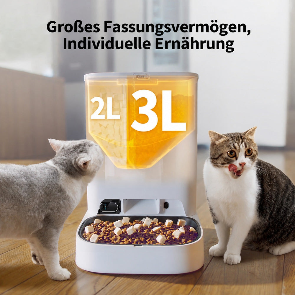 PETKIT YumShare Dual-Hopper Futterautomat mit 1080p-Kamera, 5 L Doppelbehälter, App-Steuerung - petkit-6975069302713-14.jpg