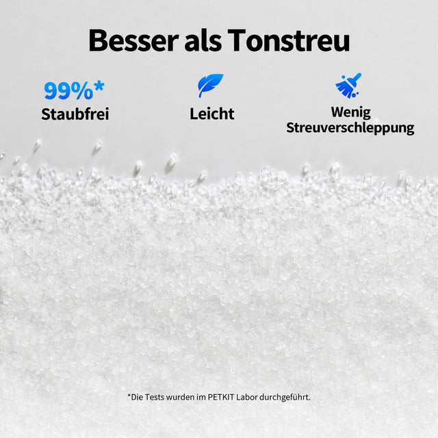 PETKIT Crystal Litter Set C01 Kristallstreu für Purobot Crystal Duo, 4 Einweg-Schalen à 2,04 kg Streu - petkit-6975069306551-06.jpg