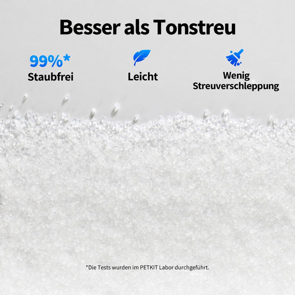 PETKIT Crystal Litter Set C01 Kristallstreu für Purobot Crystal Duo, 4 Einweg-Schalen à 2,04 kg Streu - petkit-6975069306551-06.jpg