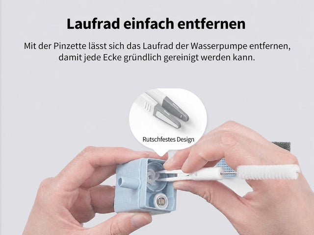 PETKIT Cleaning Set Reinigungsset für Trinkbrunnen, 2-teilig mit Bürste und Schwamm - petkit-6975069302393-03.jpg