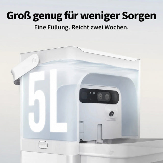PETKIT EverSweet Ultra Trinkbrunnen mit KI-Kamera, 5 L Frischwassertank, WLAN, Selbstreinigung, weiß - petkit-6975069308517-07.jpg