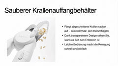 PETKIT LED Krallenschere Pro für Katzen und Hunde mit LED-Licht, Krallenauffangbehälter und Sicherheitsstopp, Weiß - petkit-6975069303017-05.jpg
