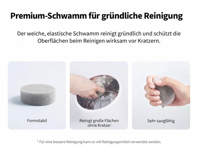 PETKIT Cleaning Set Reinigungsset für Trinkbrunnen, 2-teilig mit Bürste und Schwamm - petkit-6975069302393-06.webp