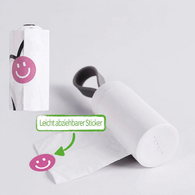 PETKIT Hundekotbeutel Nachfüllpack, 8 Rollen à 15 Beutel (120 Beutel), reißfest, duftneutral, für PETKIT Spender - petkit-6931580102379-04.webp