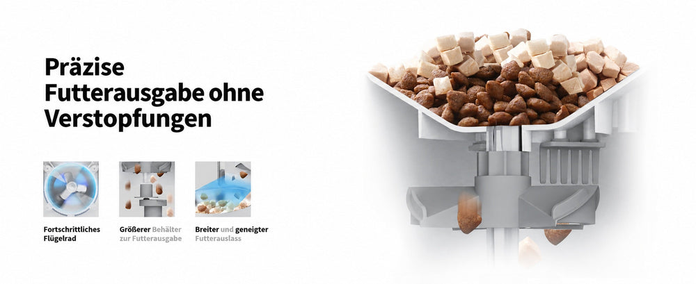 PETKIT Fresh Element Solo Futterautomat 3 L mit App-Steuerung für Katzen, Grau - petkit-6973293802276-09.webp