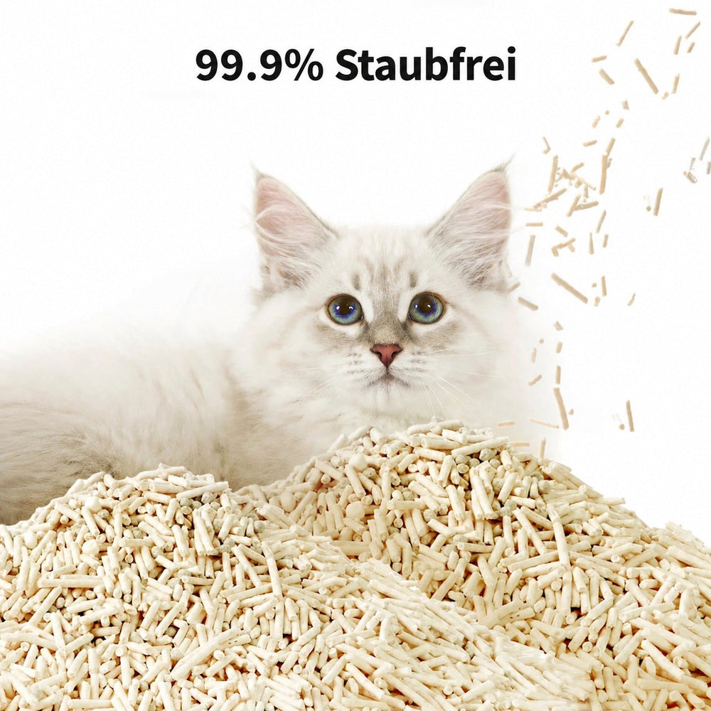 PETKIT Okkultblut-Test Katzenstreu aus Tofu und Bentonit mit Blut-Indikator, klumpend, staubarm, 4 Beutel à 2,4 kg - petkit-6975069303918-12.jpg