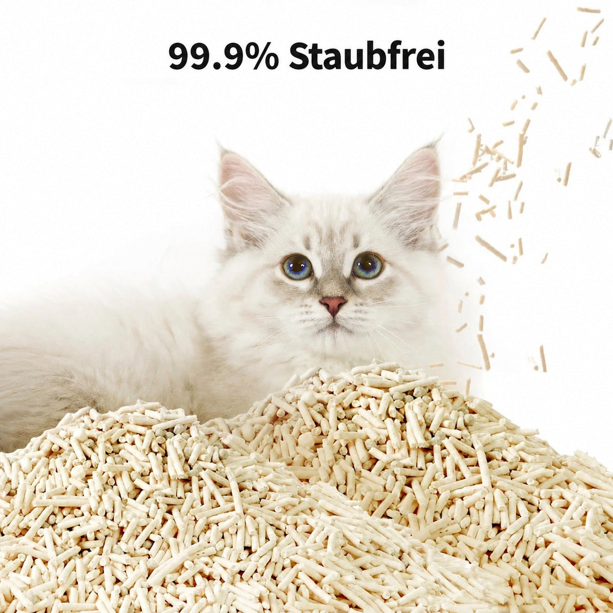 PETKIT Okkultblut-Test Katzenstreu aus Tofu und Bentonit mit Blut-Indikator, klumpend, staubarm, 4 Beutel à 2,4 kg - petkit-6975069303918-12.jpg