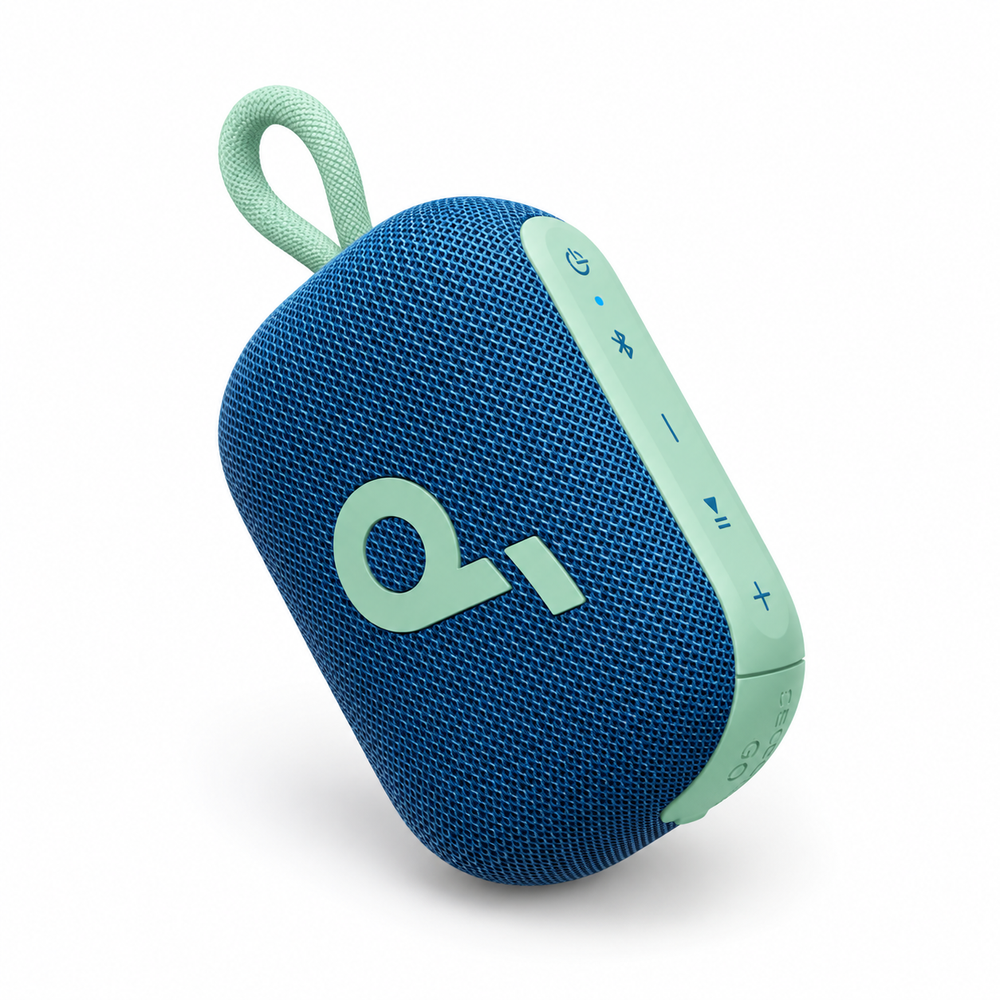 soundcore Select 4 Go Blau – Seitenansicht