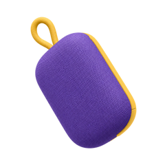 soundcore Select 4 Go Tragbarer Bluetooth-Lautsprecher – Violett-Gelb, Rückseite